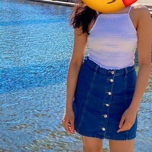 H&M Denim skirt